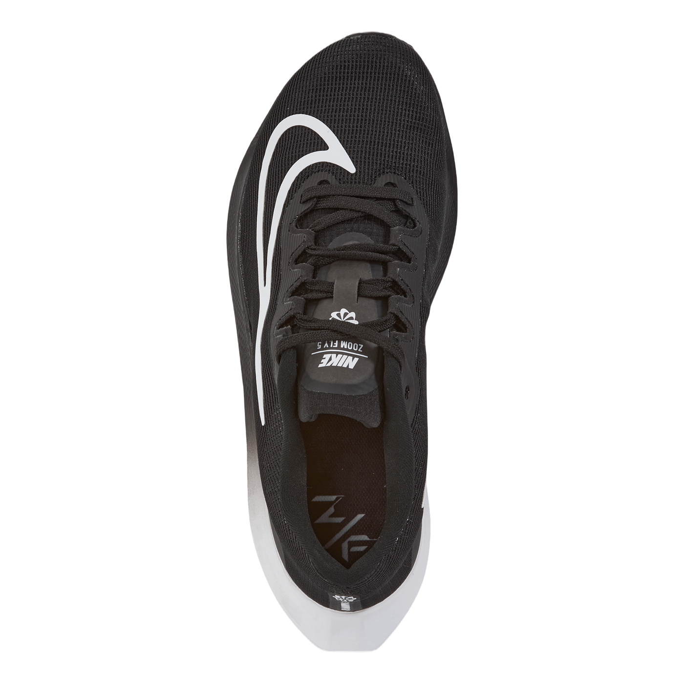 Zoom Fly 5 Men's Road Running Shoes BLACK/WHITE