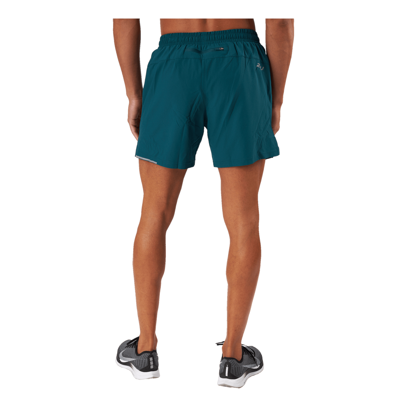 Aero 5 Inch Shorts Deep Jade/silver Reflective