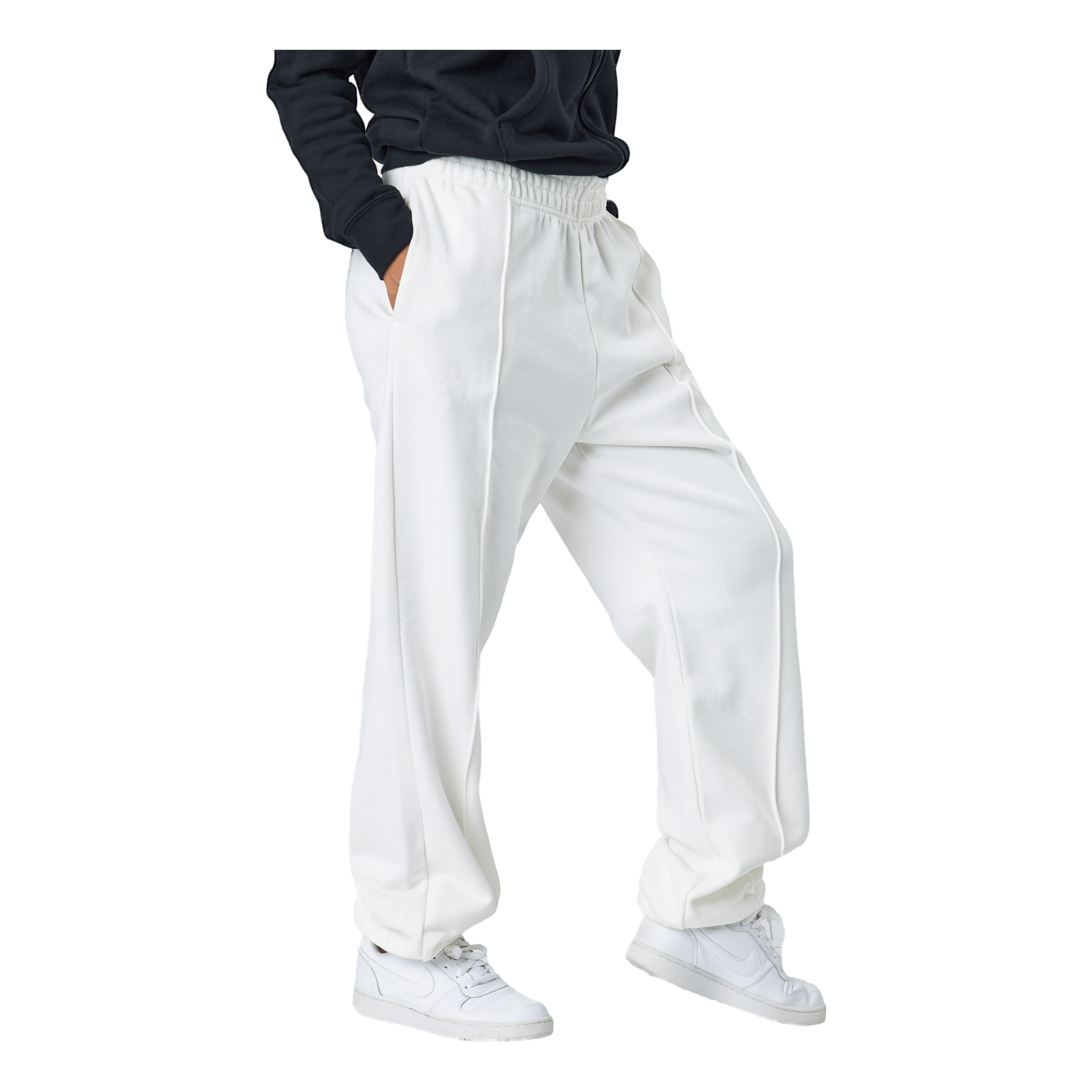 W Fleece Trend Pant Cream Cream