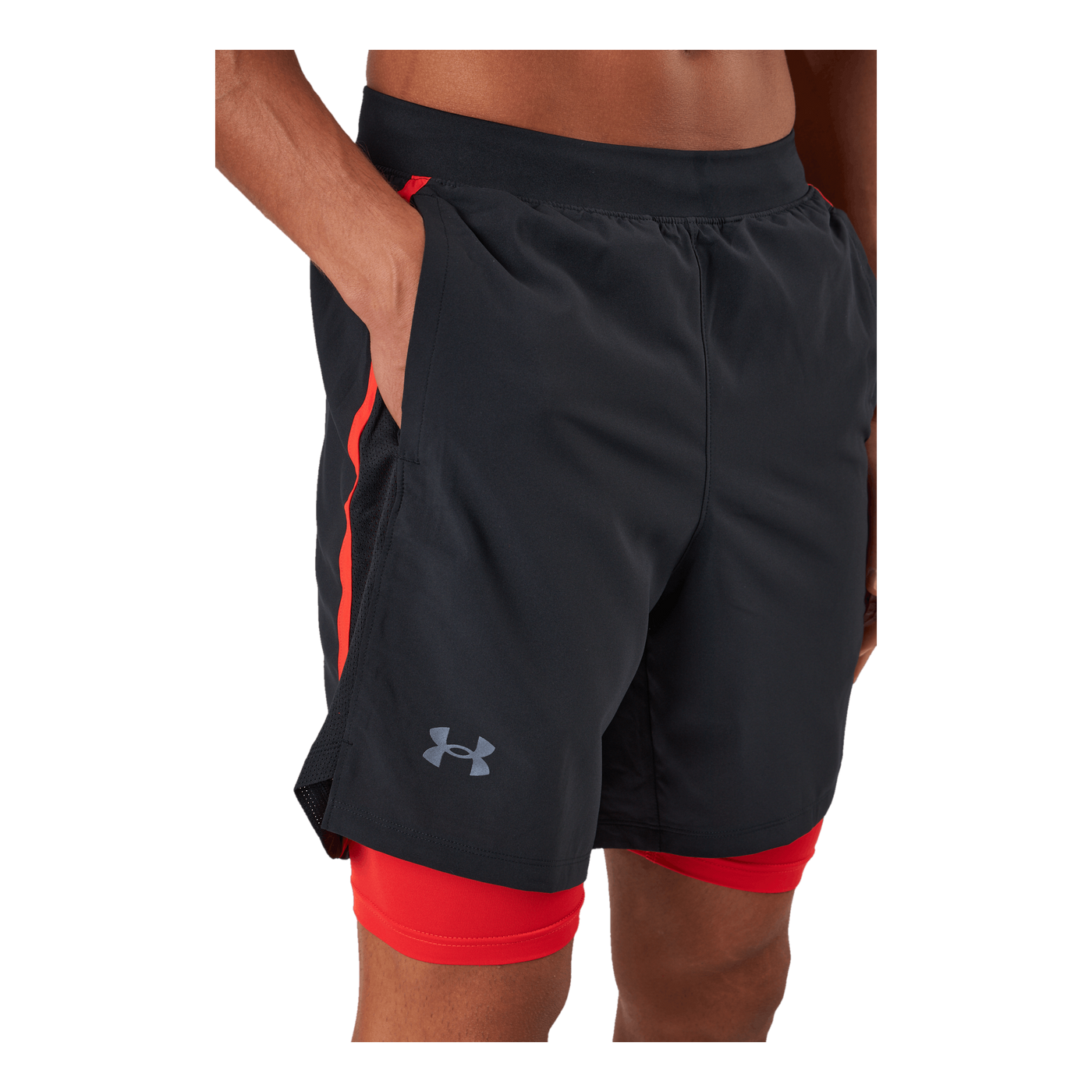 Ua Launch 7'' 2-in-1 Short Black