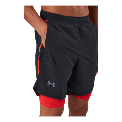 Ua Launch 7'' 2-in-1 Short Black