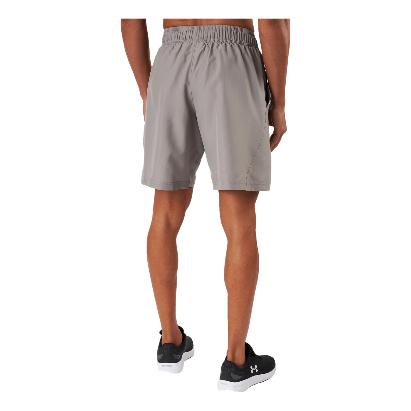 Ua Woven Graphic Wm Short Pewter