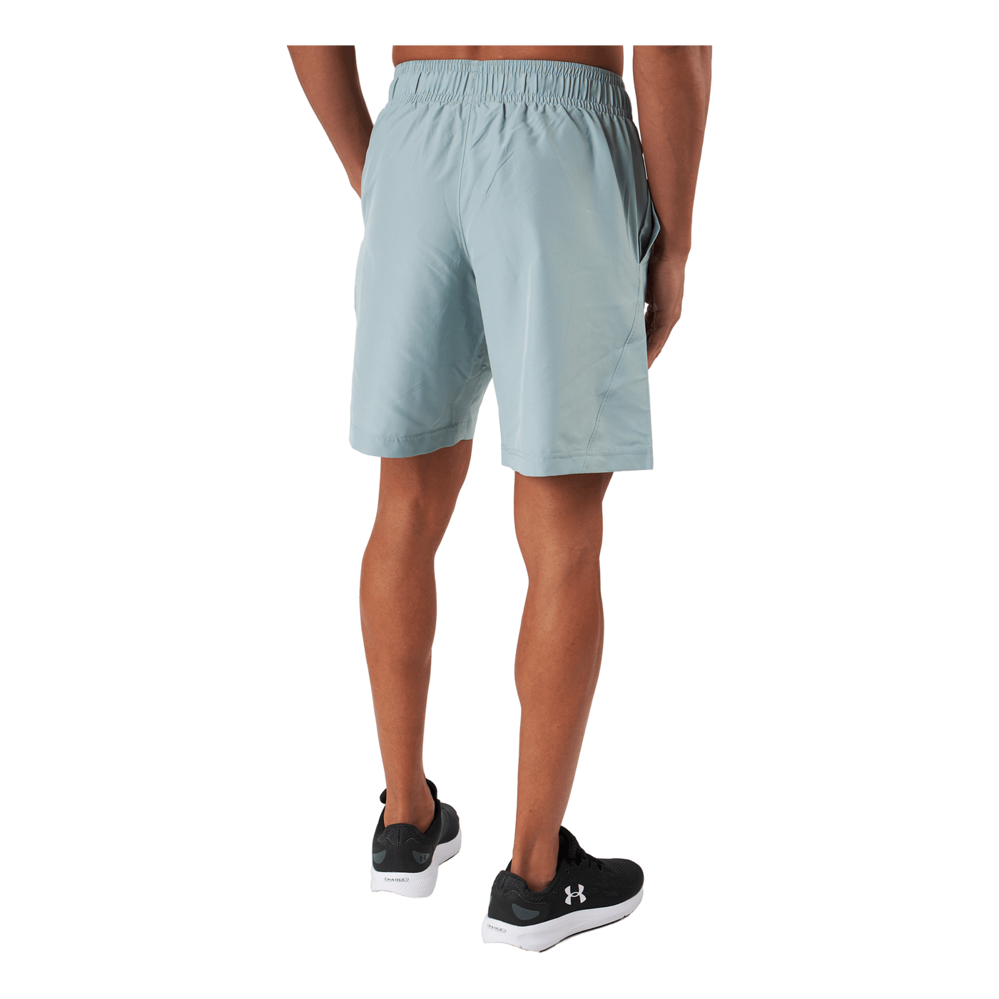 Ua Woven Graphic Wm Short Opal Green