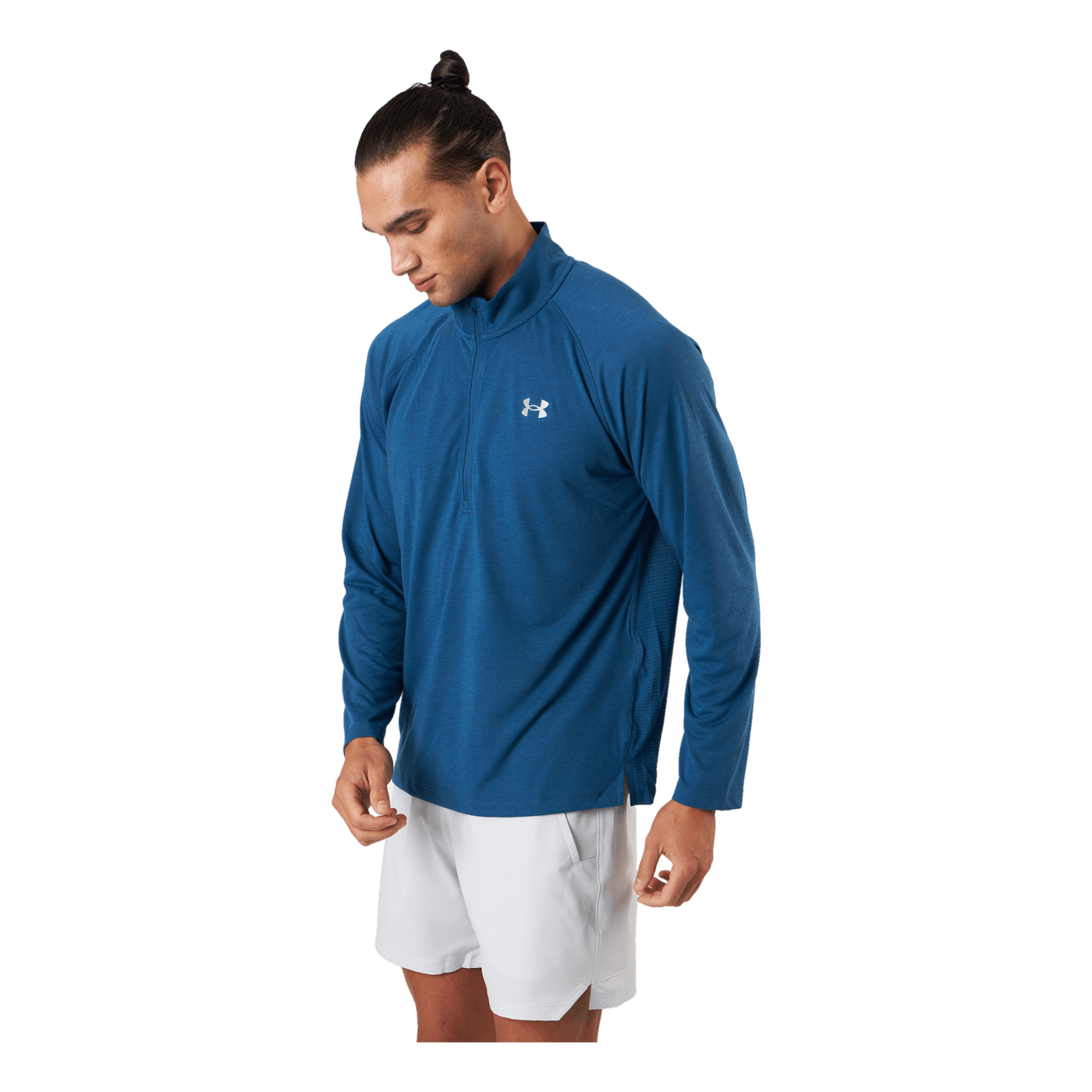 Ua Streaker Half Zip Petrol Blue