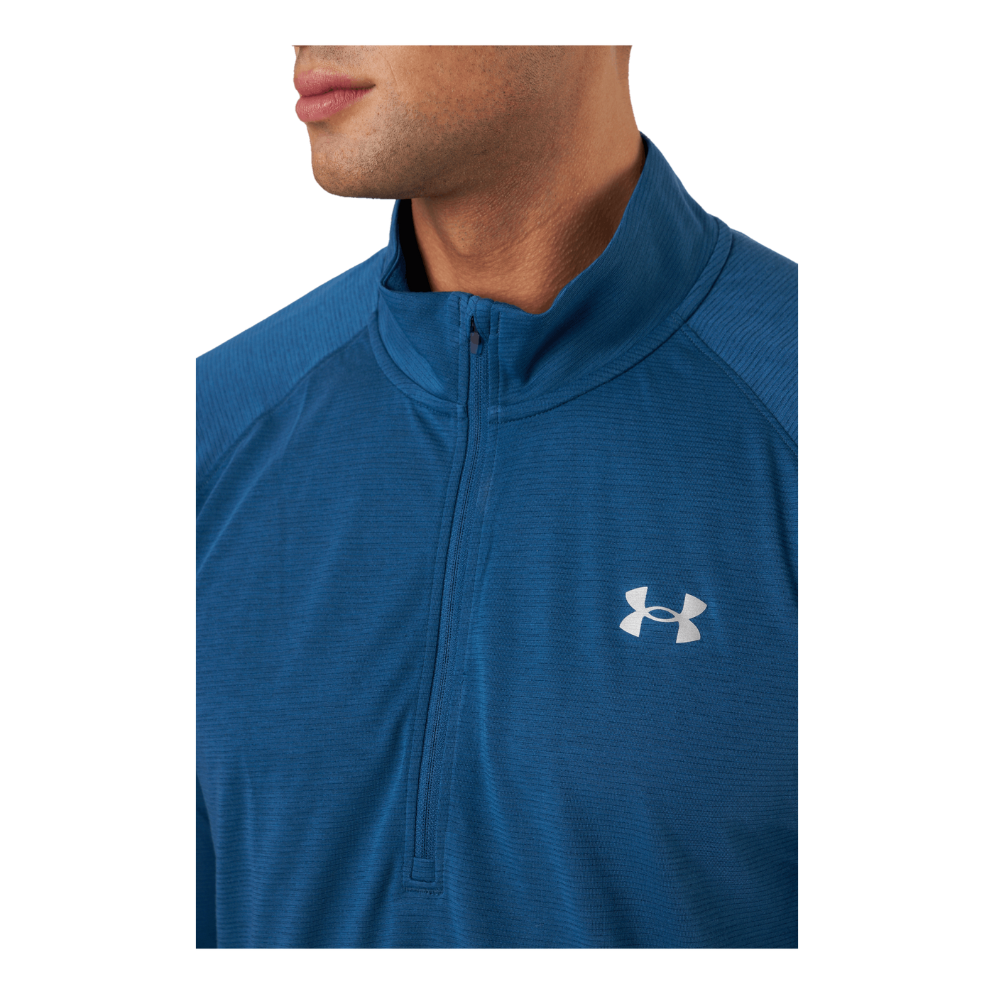 Ua Streaker Half Zip Petrol Blue