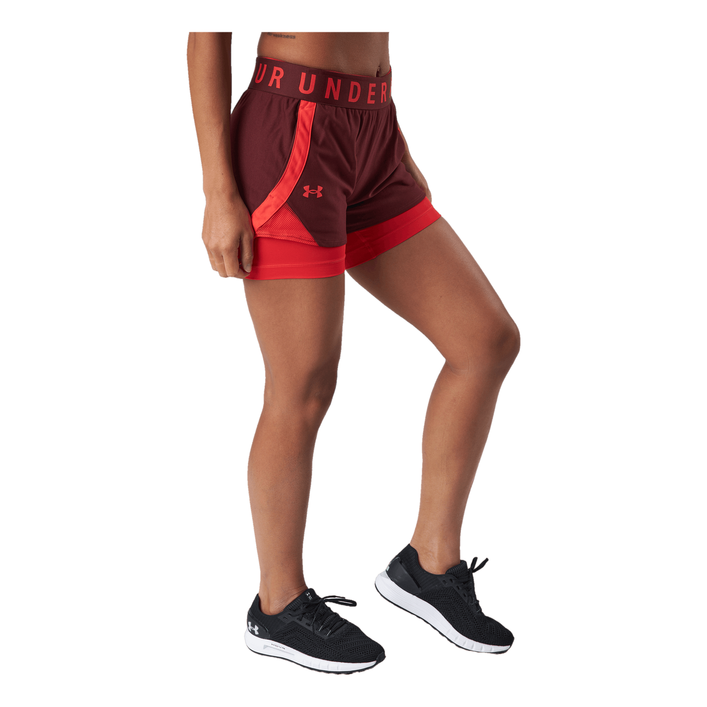 Play Up 2-in-1 Shorts Chestnut Red