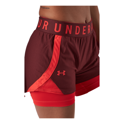 Play Up 2-in-1 Shorts Chestnut Red