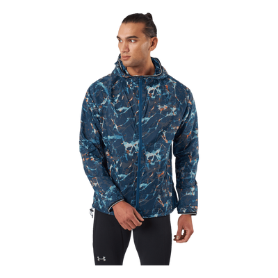 Ua Storm Outrun Cold Jacket Petrol Blue