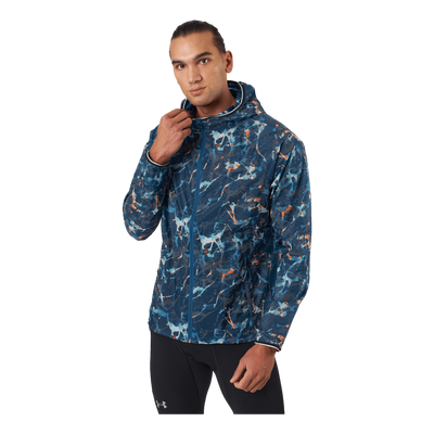 Ua Storm Outrun Cold Jacket Petrol Blue