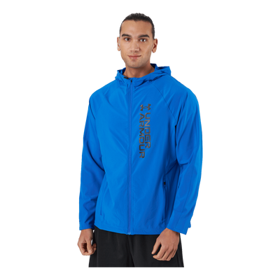 Ua Outrun The Storm Jacket Versa Blue