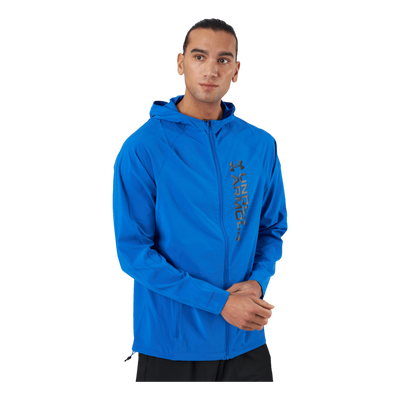 Ua Outrun The Storm Jacket Versa Blue