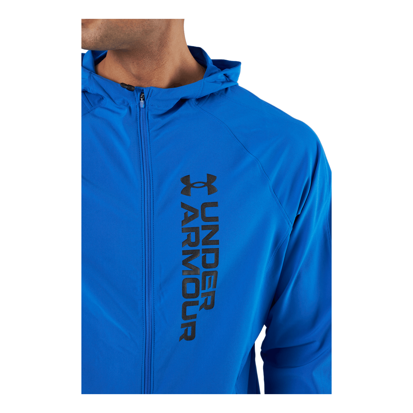 Ua Outrun The Storm Jacket Versa Blue