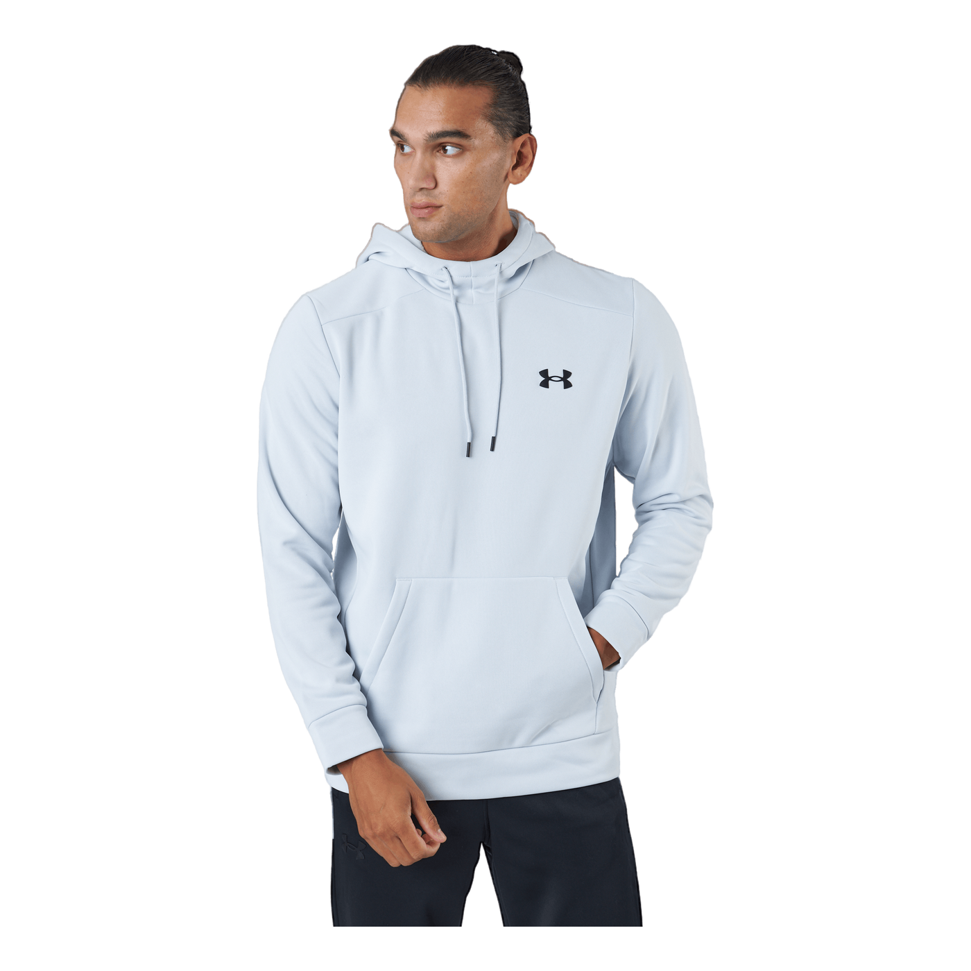 Ua Armour Fleece Hoodie Halo Gray