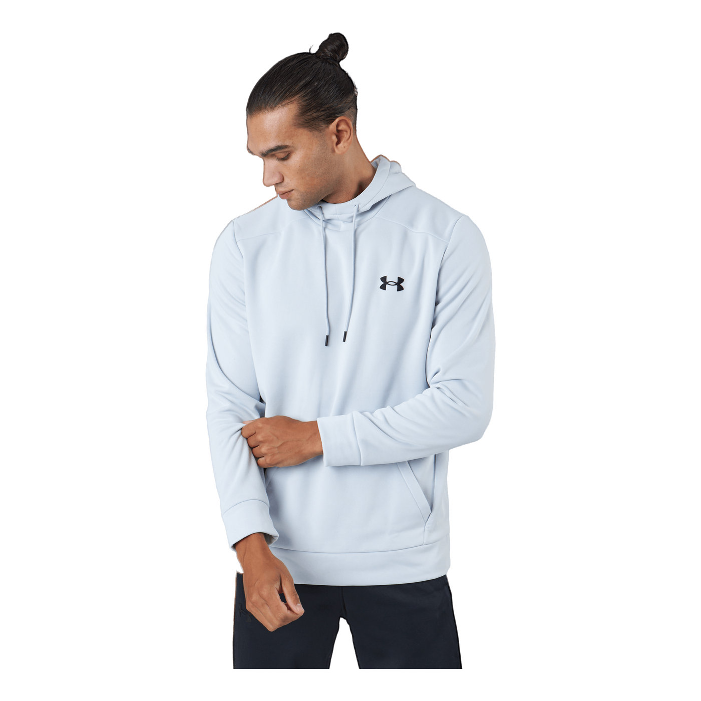 Ua Armour Fleece Hoodie Halo Gray