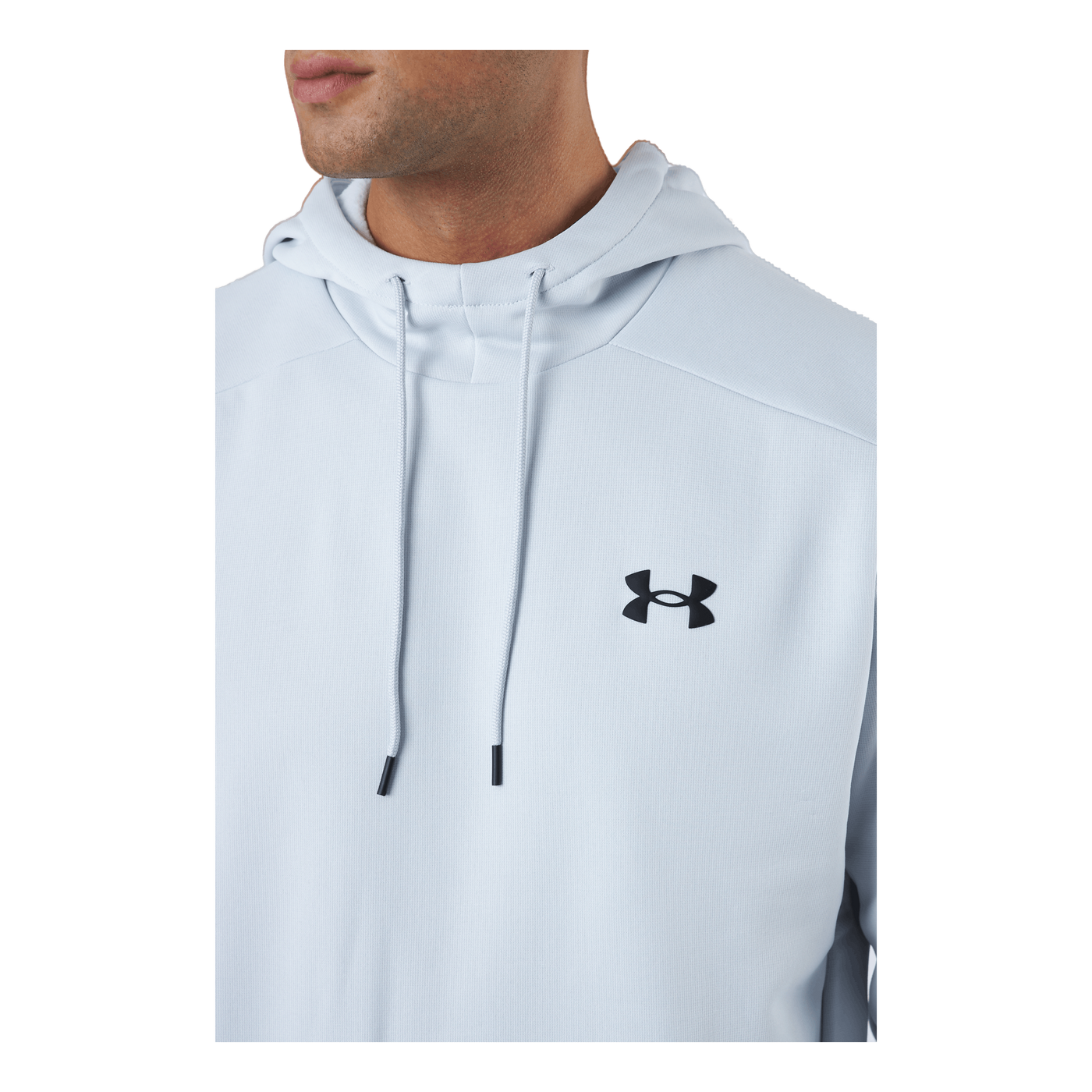 Ua Armour Fleece Hoodie Halo Gray