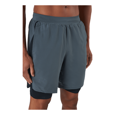 Ua Launch 7'' 2-in-1 Short Pitch Gray