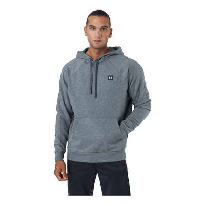 Ua Rival Fleece Hoodie Pitch Gray Light Heather