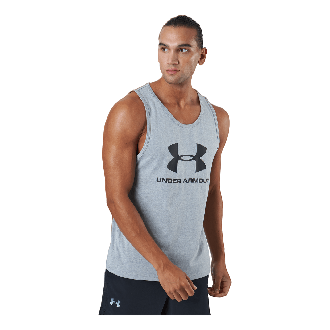 Ua Sportstyle Logo Tank Steel Light Heather