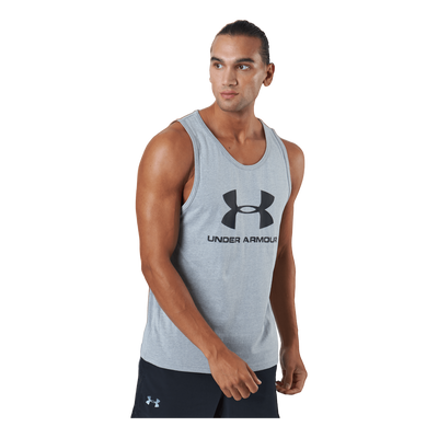 Ua Sportstyle Logo Tank Steel Light Heather