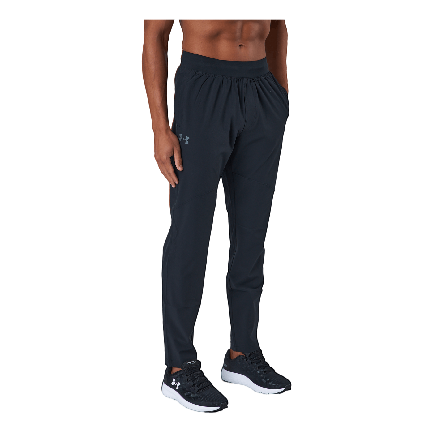 Ua Stretch Woven Pant Black