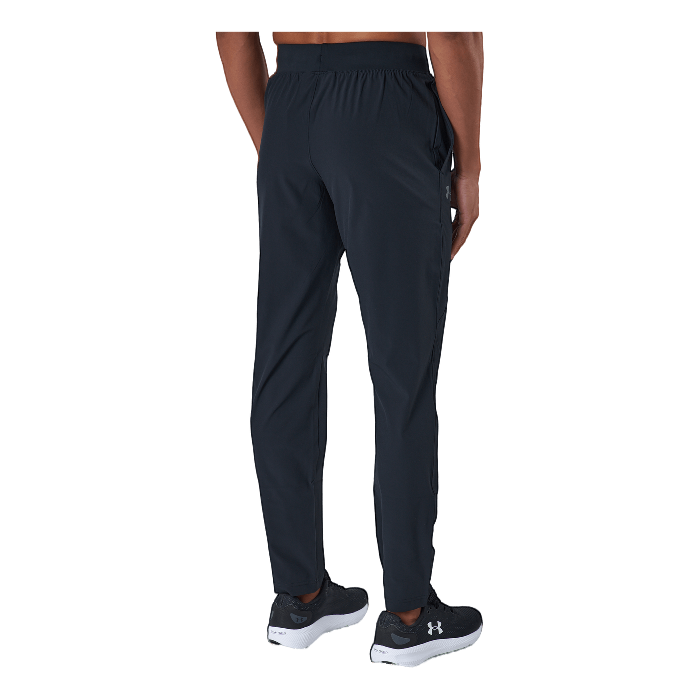 Ua Stretch Woven Pant Black