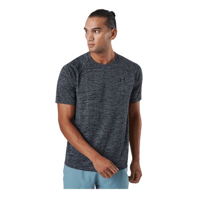 Ua Tech 2.0 Ss Tee Black