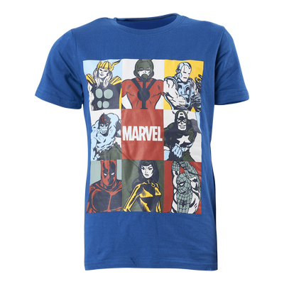 Nkmarthur Marvel Ss Top Mar Nouvean Navy