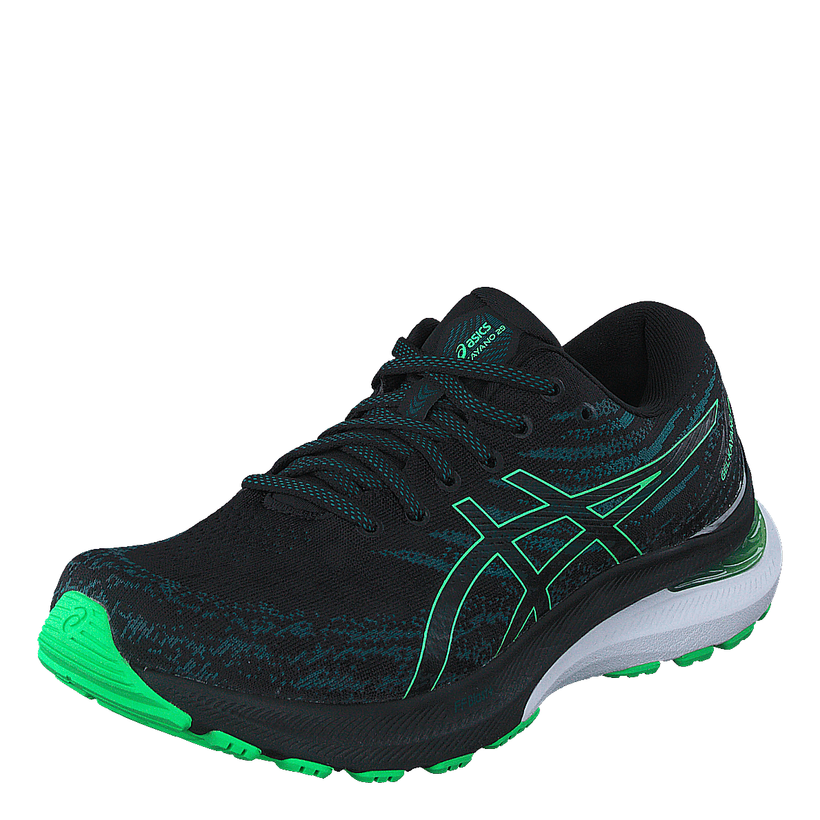 Gel-kayano 29 Black/new Leaf