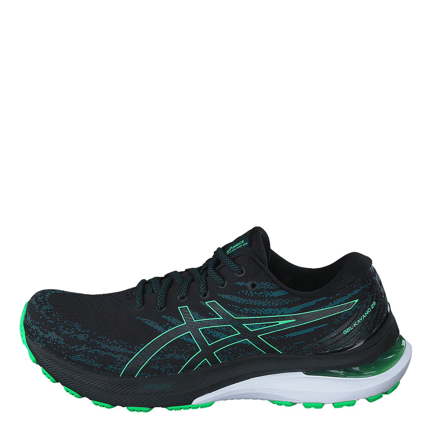 Gel-kayano 29 Black/new Leaf