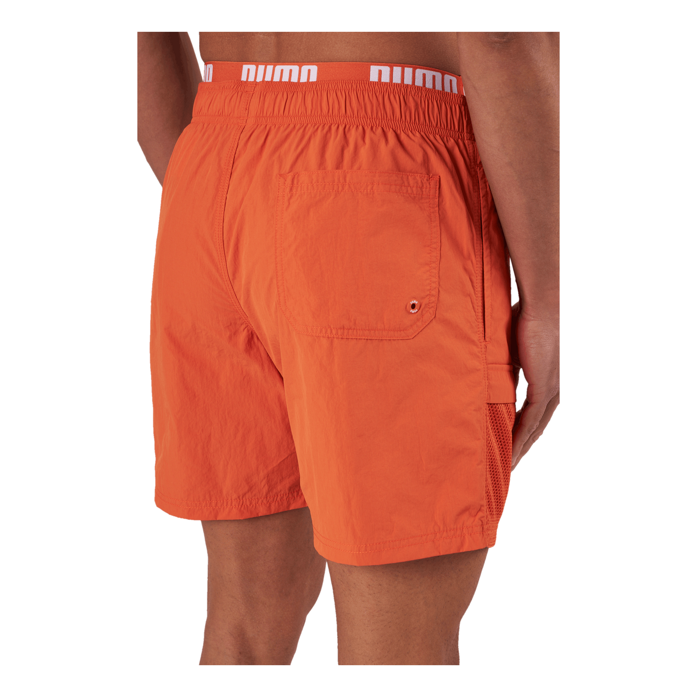 Swim Men Utility Mid Shorts 1p Chili Powder