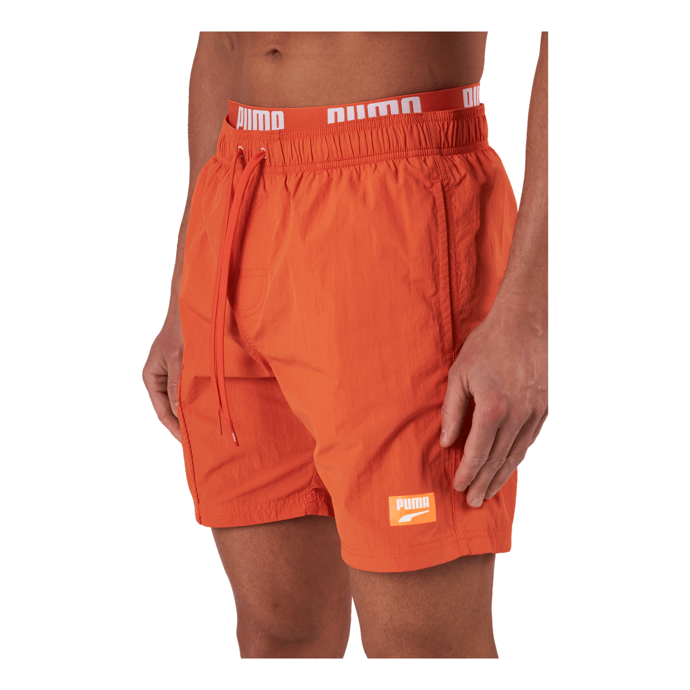 Swim Men Utility Mid Shorts 1p Chili Powder