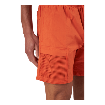 Swim Men Utility Mid Shorts 1p Chili Powder