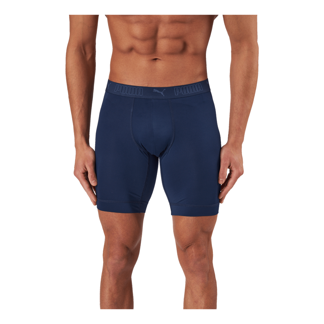 Sport Microfiber Long Boxer 2p Blue Combo