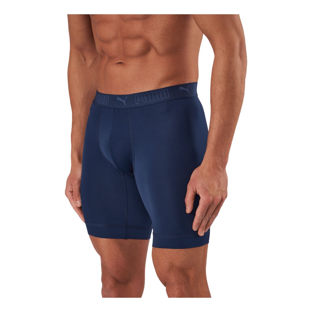 Sport Microfiber Long Boxer 2p Blue Combo