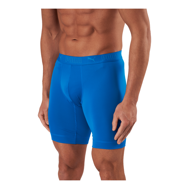 Sport Microfiber Long Boxer 2p Blue Combo