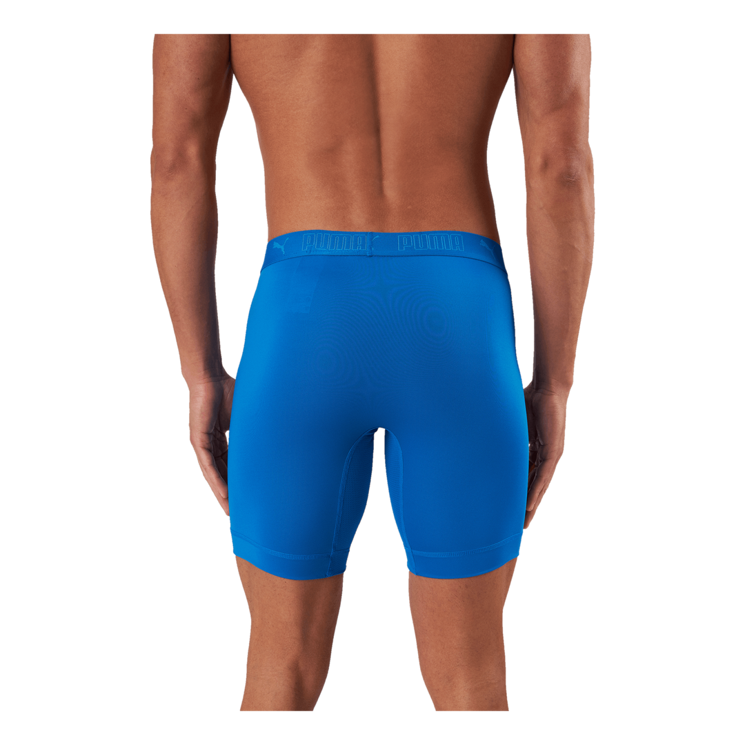 Sport Microfiber Long Boxer 2p Blue Combo