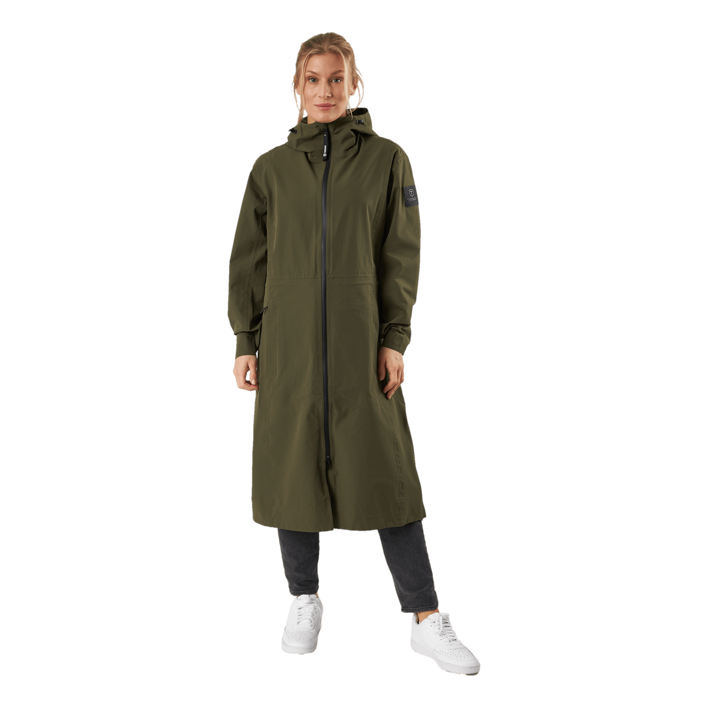 Maxi Parka W Jackets Olive