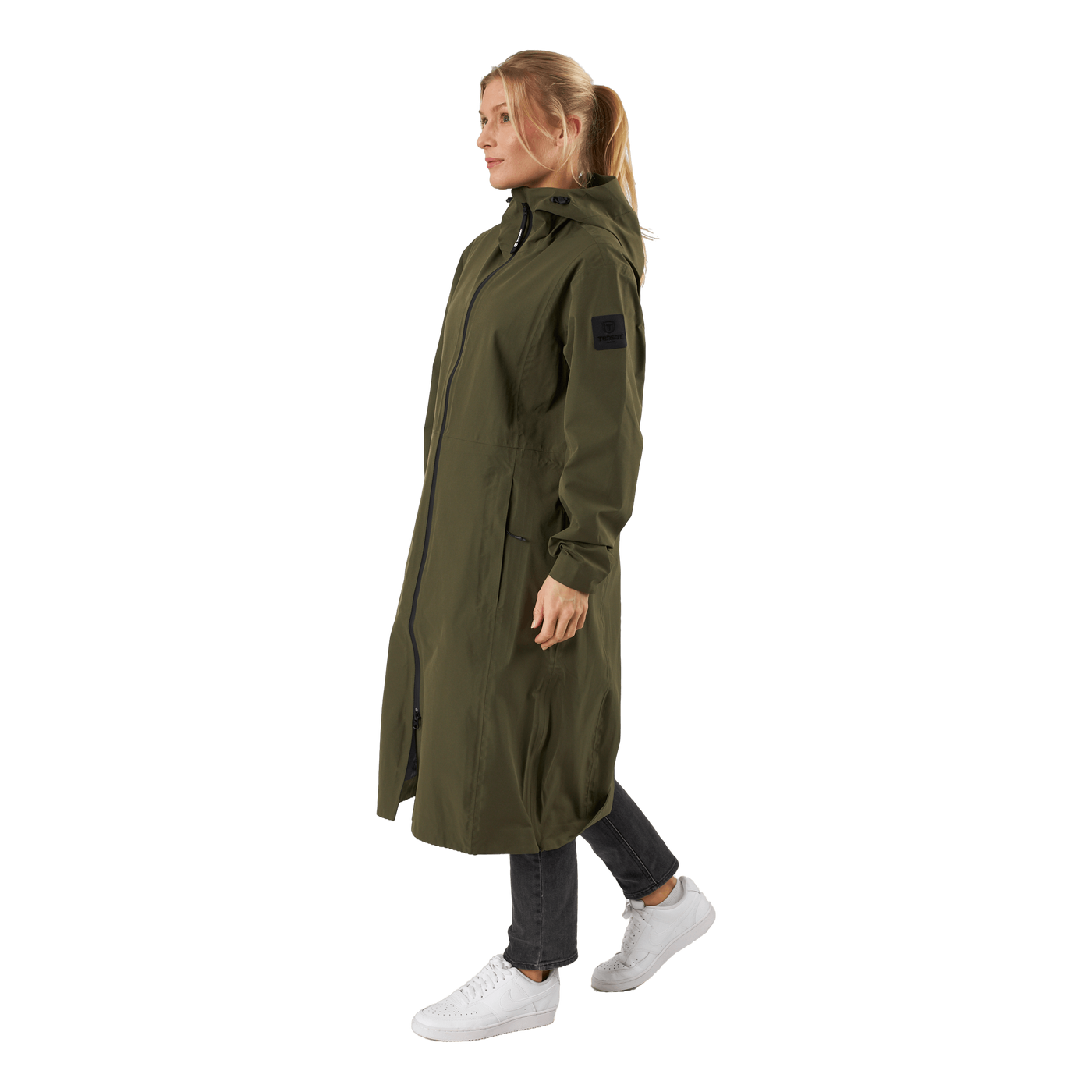 Maxi Parka W Jackets Olive