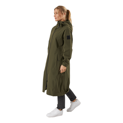 Maxi Parka W Jackets Olive