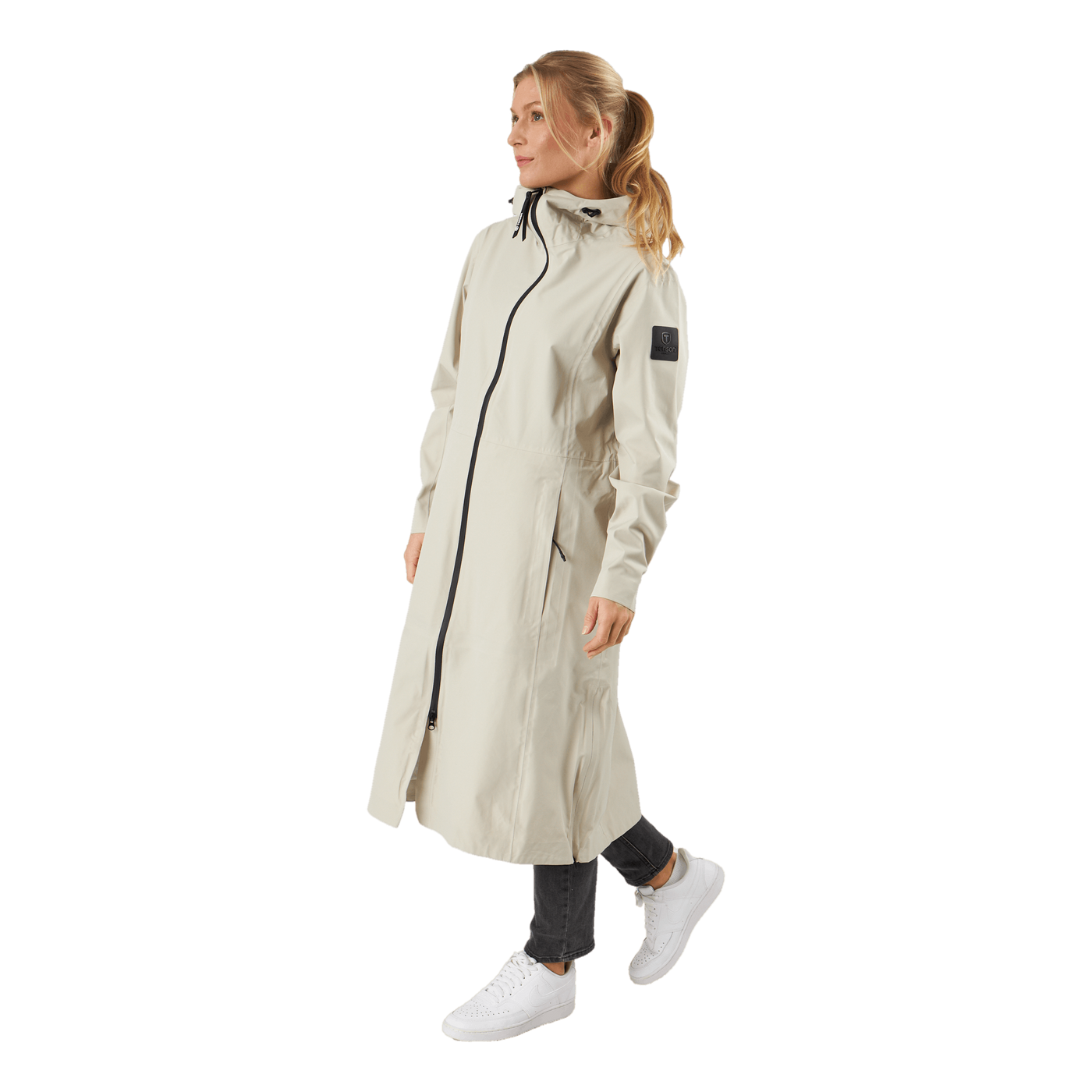 Maxi Parka W Jackets Light Beige