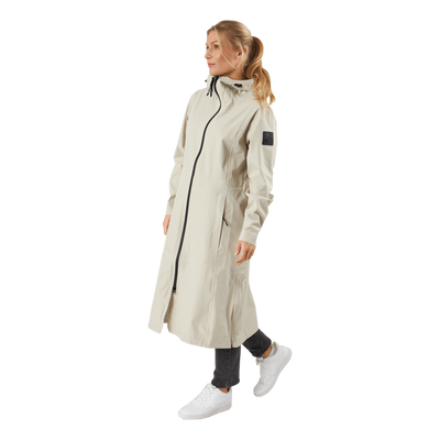 Maxi Parka W Jackets Light Beige