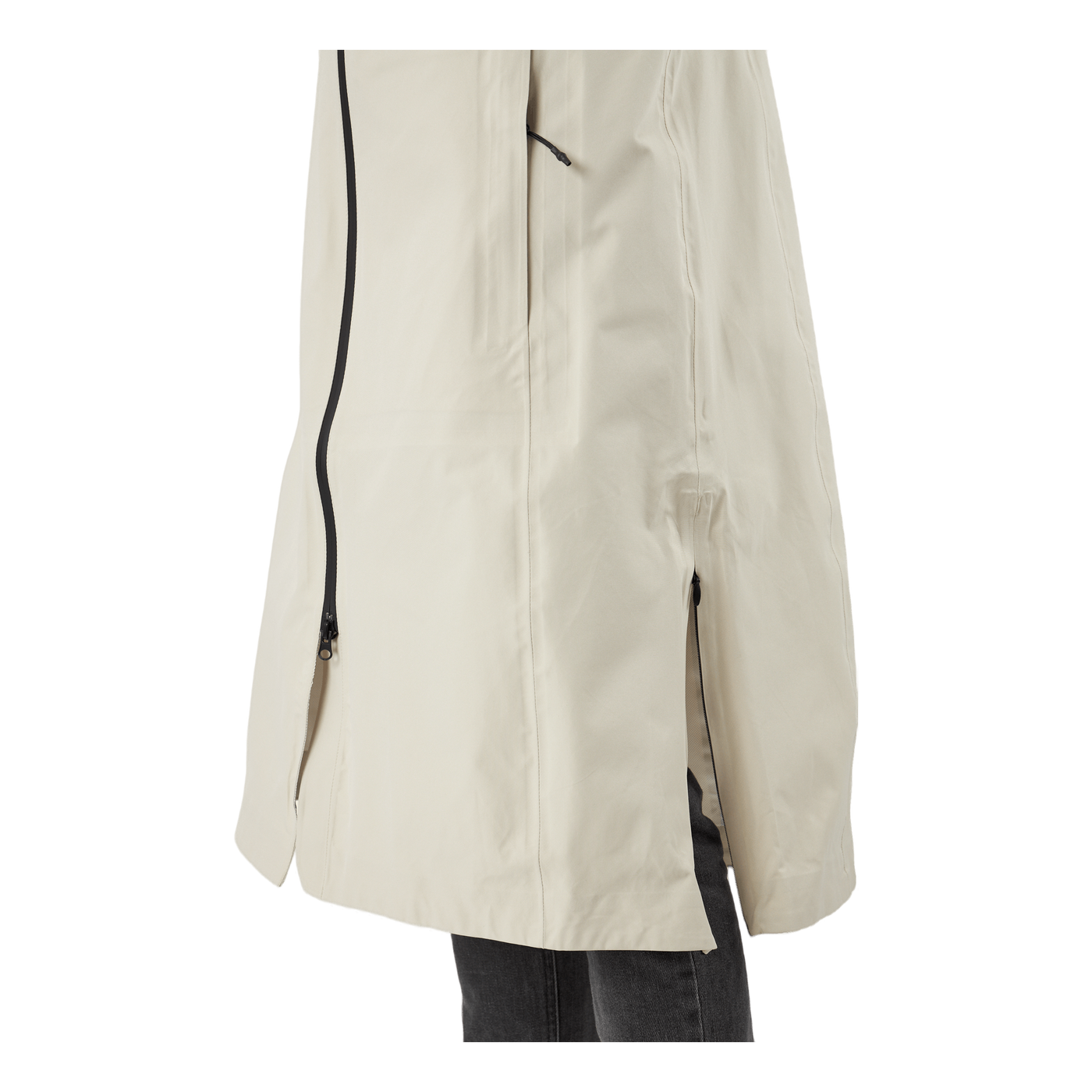 Maxi Parka W Jackets Light Beige