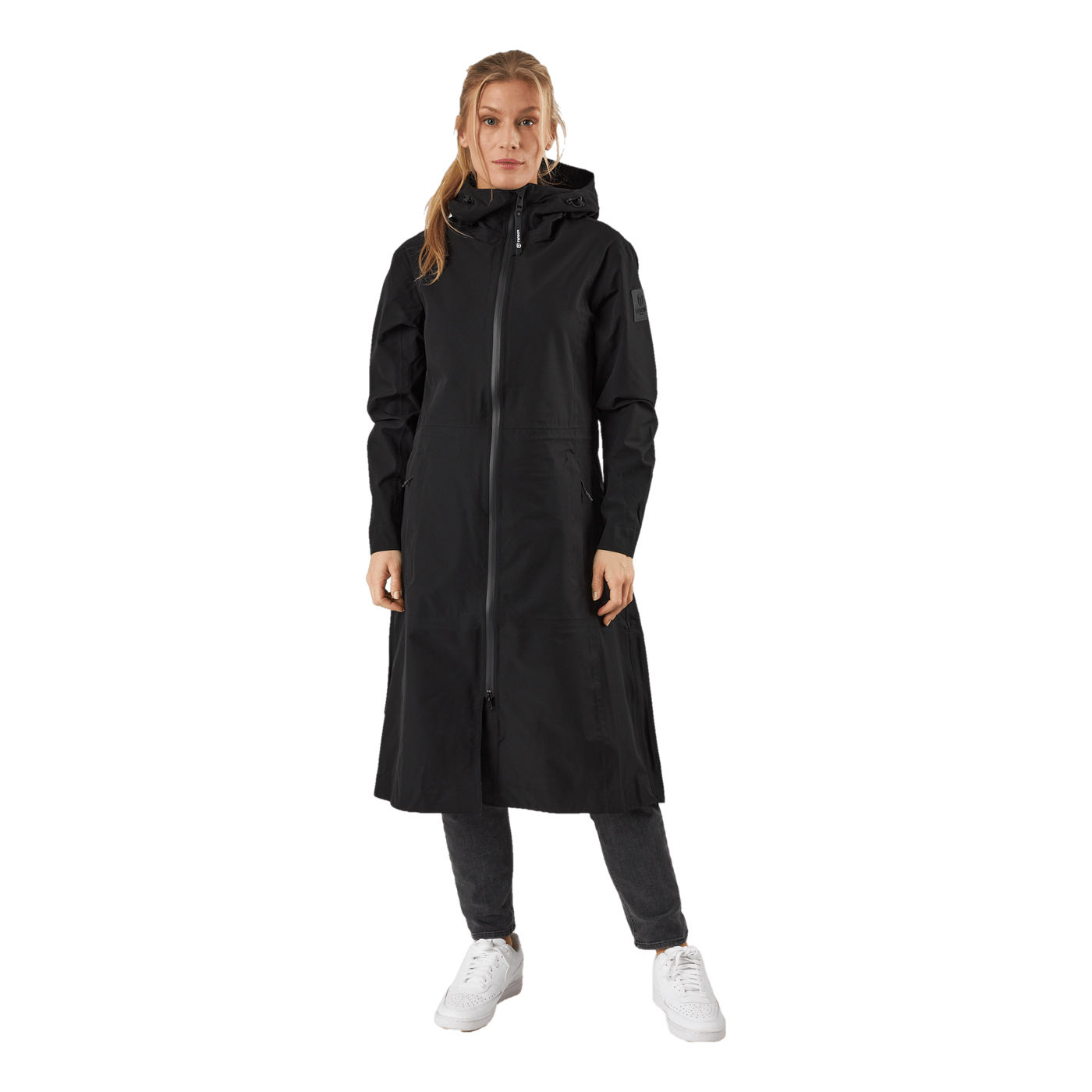 Maxi Parka W Jackets Black