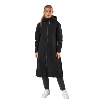 Maxi Parka W Jackets Black