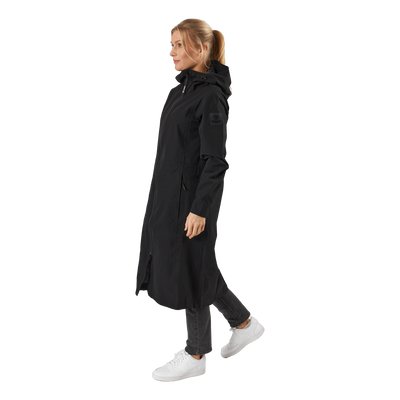 Maxi Parka W Jackets Black