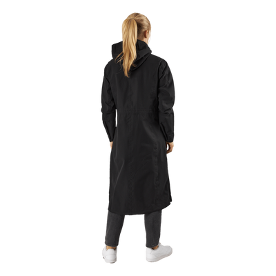 Maxi Parka W Jackets Black