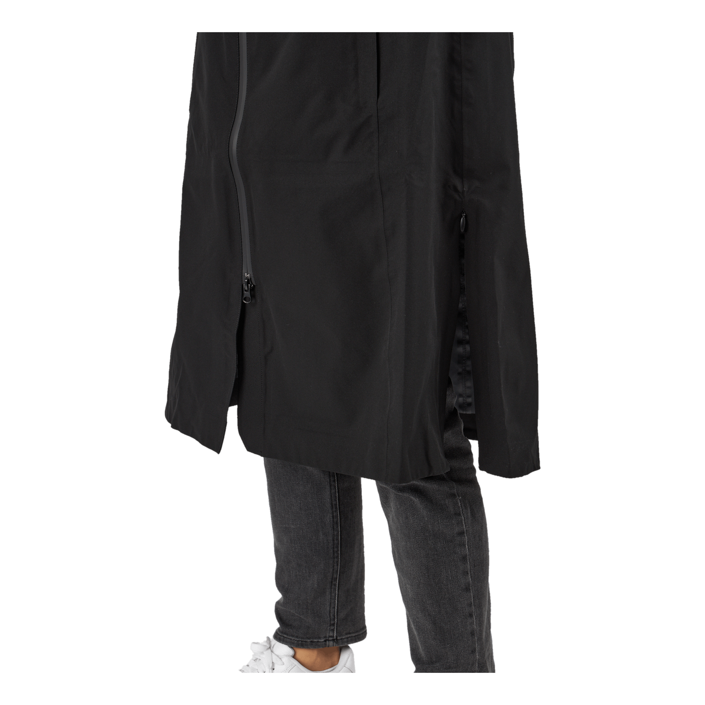 Maxi Parka W Jackets Black