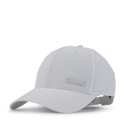 Bballcap Lt Met White