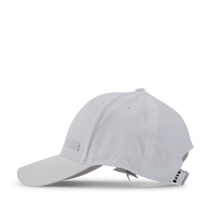 Bballcap Lt Met White