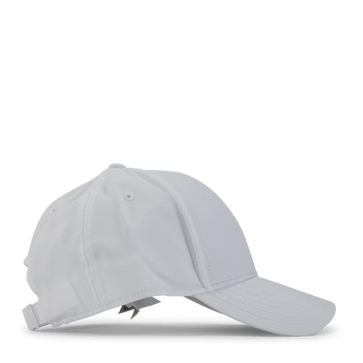 Bballcap Lt Met White